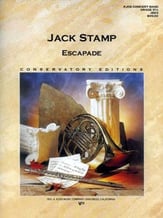 Escapade Concert Band sheet music cover